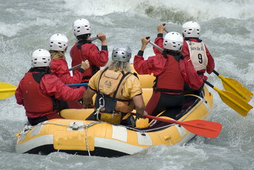 rafting