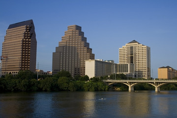 Fototapeta na wymiar Downtown Austin