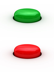 red and green buttons
