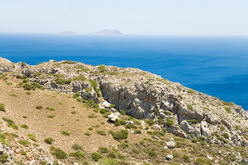 Fototapeta na wymiar A photo of typical Cretan scenery, Greece