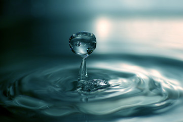 Fototapeta na wymiar water drops #36