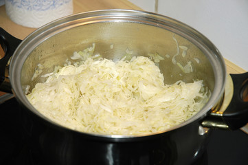 Sauerkraut Kochen