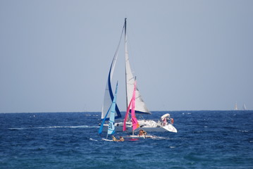 Naklejka premium voilier