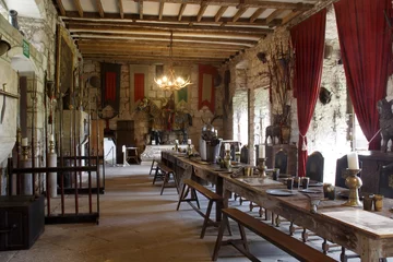 Foto auf Acrylglas Schloss Chillingham Castle ist das am meisten frequentierte Schloss in England
