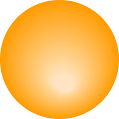 ball in orange
