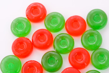 green red candies