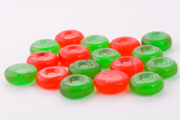 green red candies