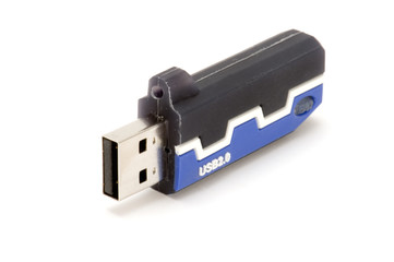 series object on white - USB flash memory