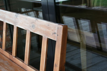 Obraz na płótnie Canvas wooden bench