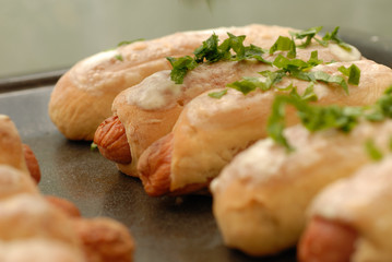 sausage in pastry