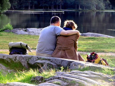 Two people 