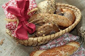 Fototapeta premium Baked goods still life 