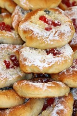 Selection of sweet cakes