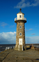 Old Stone Lighthouse at Whitby © Michael Shannon
