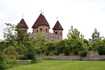 Fototapeta na wymiar Castle of the Sleepping Beauty, Jyvaskyla