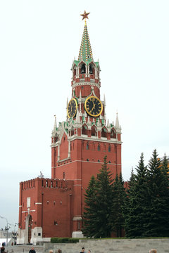 The Spasskaya Tower, Kremlin, Moscow