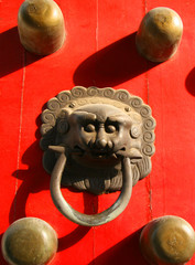 Lion gate in China
