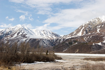 Fototapeta na wymiar Alaska range