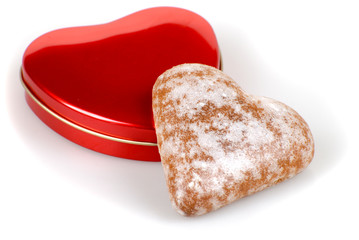 gingerbread heart