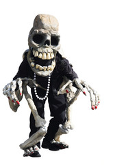 Monster with clipping path