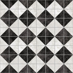 Naklejka premium large background image of checkered diamond marble floor