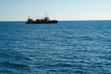 Ship at the sea