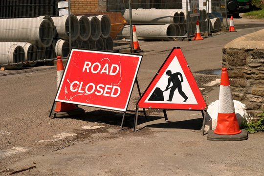 Road closed