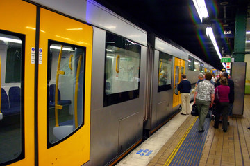 Sydney Underground Subway..