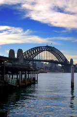 Fototapeta na wymiar Sydney Harbour Bridge ..
