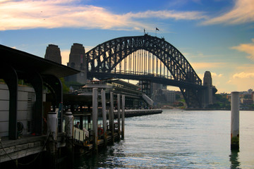 Obraz premium Sydney Harbour Bridge..