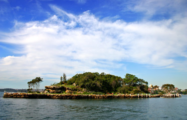Fototapeta na wymiar Shark Island, Sydney..
