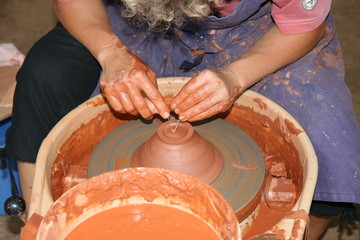 Les mains du potier