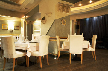 luxurious restaurant