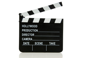 Obraz premium Hollywood Movie Clapboard