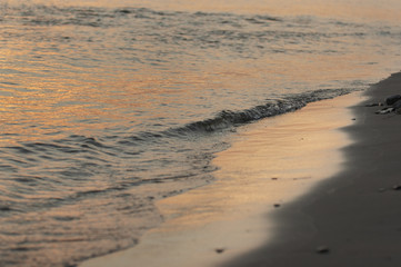 Fototapeta na wymiar sand shore