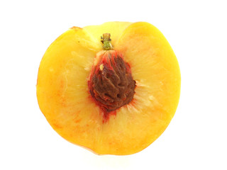 Half of peach