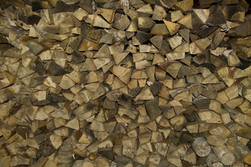 Stack of firewood