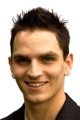 Obraz premium Smiling Young Man Portrait