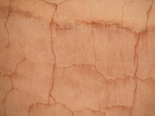 Alte brüchige Putzwand