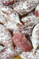 gros plan saucisse aperitif
