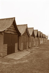 British Beach hut