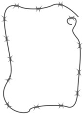barbed wire 