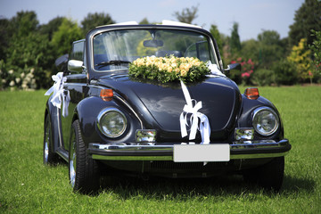 Obraz na płótnie Canvas Wedding Car