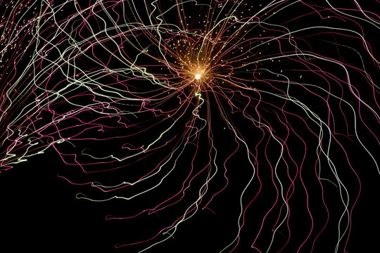Squiggly Fire Works 1