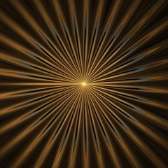 Obraz premium flower or sunburst rendering