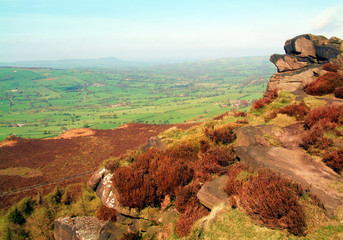 The Roaches at the south-western edge of the Peak District
