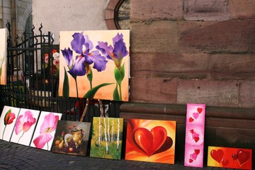 Kunst in der Fußgängerzone