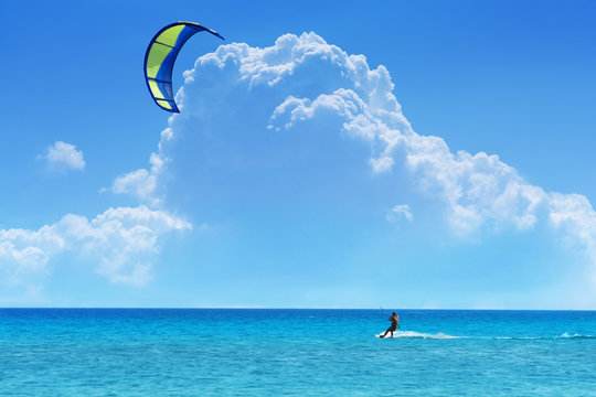 Fototapeta Kiteboarder