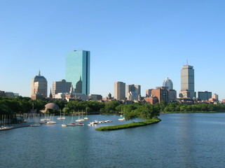 Fototapeta na wymiar Boston skyline.