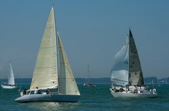 Sail boats